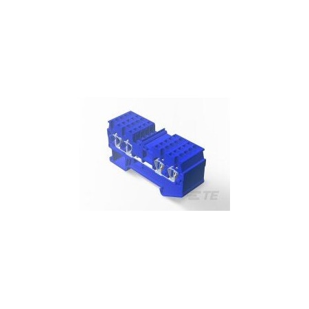 Te Connectivity Terminal Block, 15 A, 600 V AC, 14 AWG 2271554-2